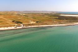 Keros Bay Windsurf and Kitsurf Centre - Lemnos. Keros Bay Aerial.